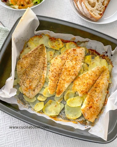 sole in oven, italian recipe