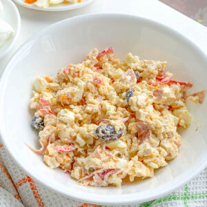 rise salad with chicken