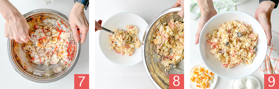 rise salad with chicken